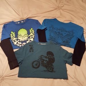 ALL 3 for $15  Lil Boys Size 6/7  Tshirts